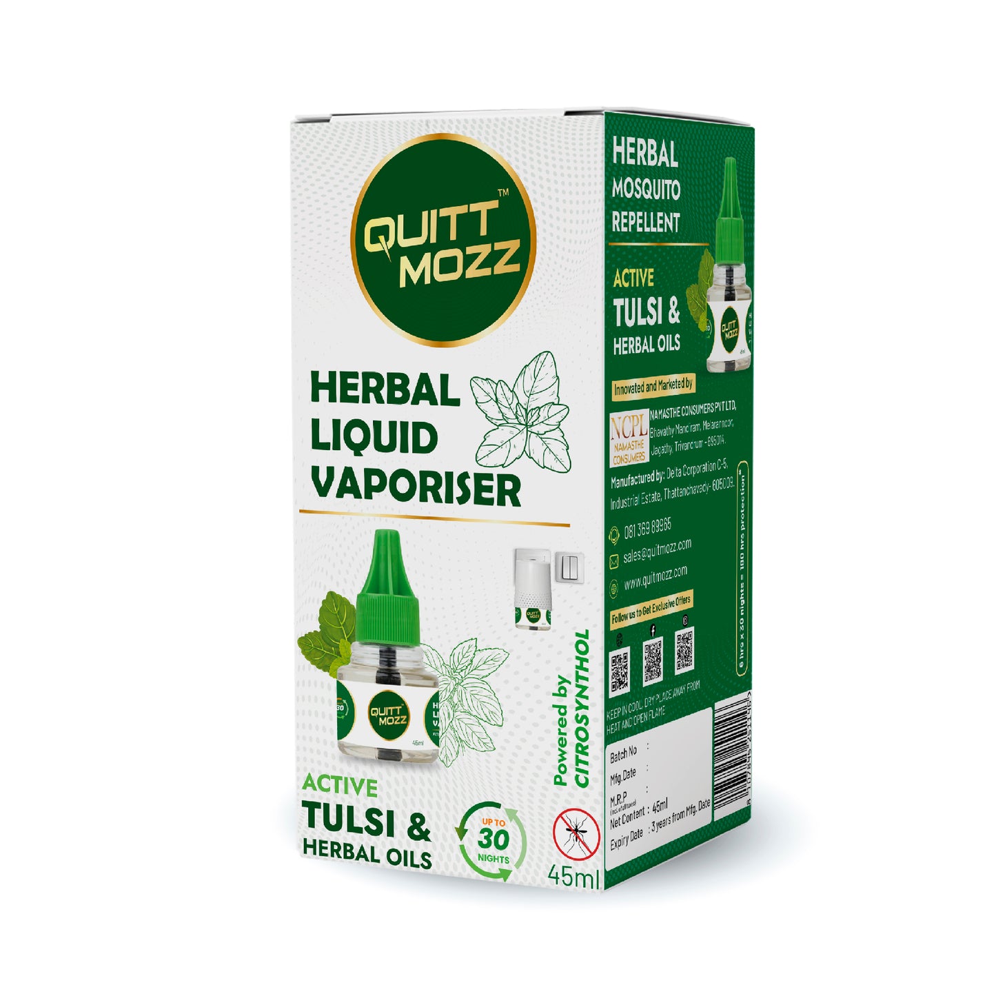 Herbal Liquid Vaporizer (LV) – 45ml