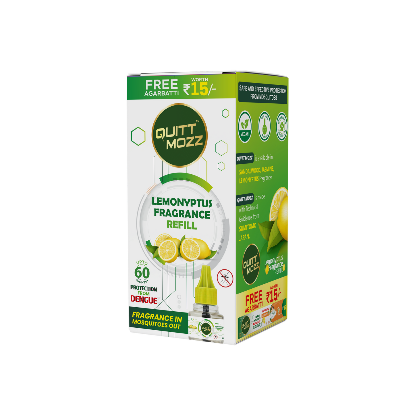 Lemonyptus LV + Free Agarbatti