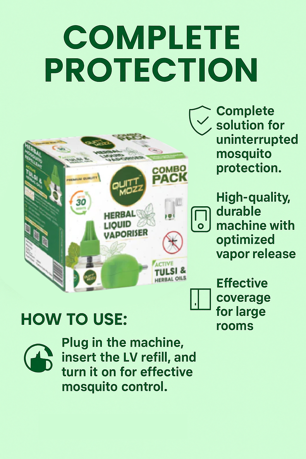 DEET-free mosquito repellent