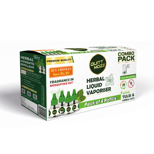 Natural mosquito repellent | Herbal LV| Pack of 4