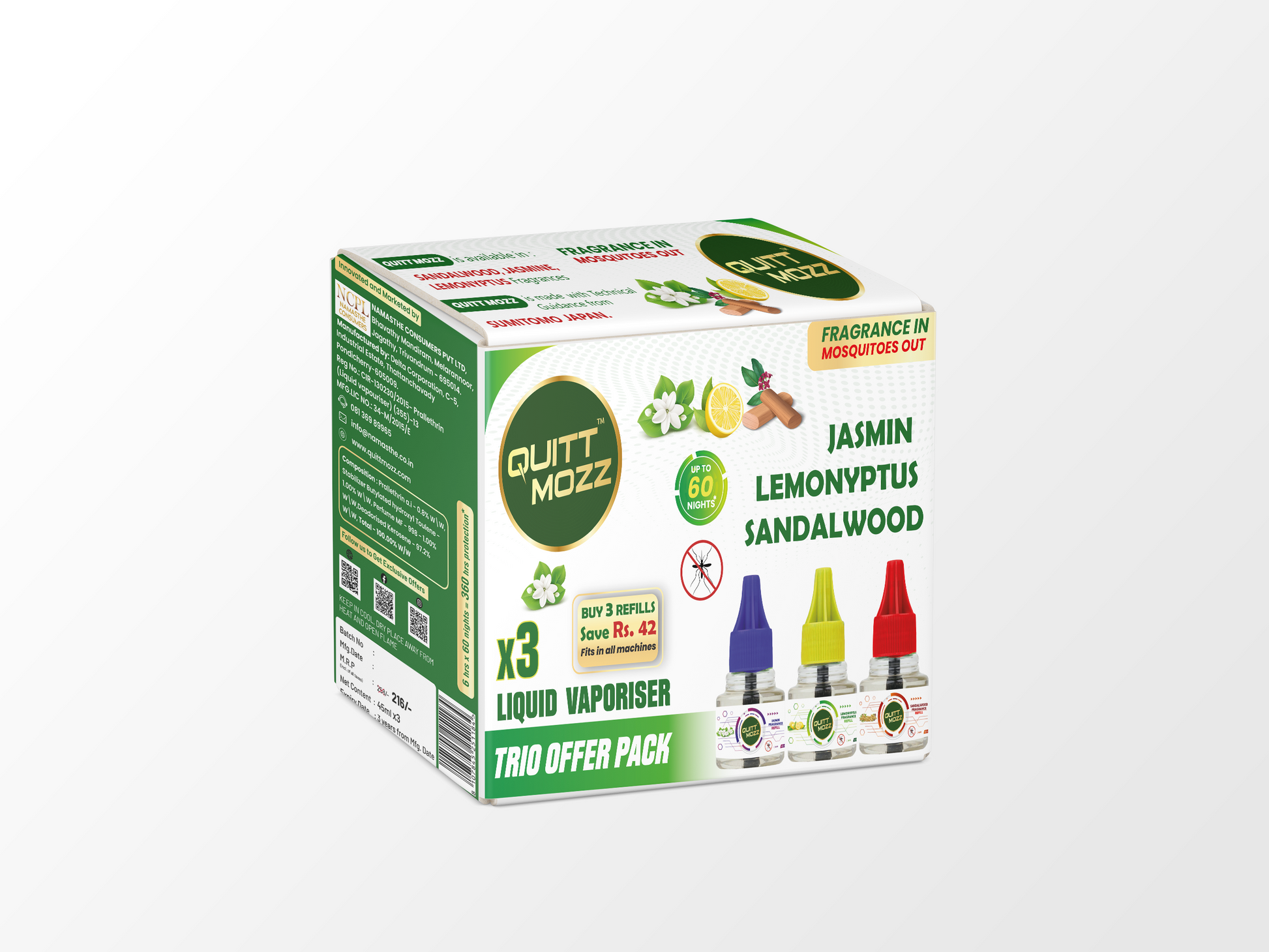 safe mosquito repellent liquid vaporiser