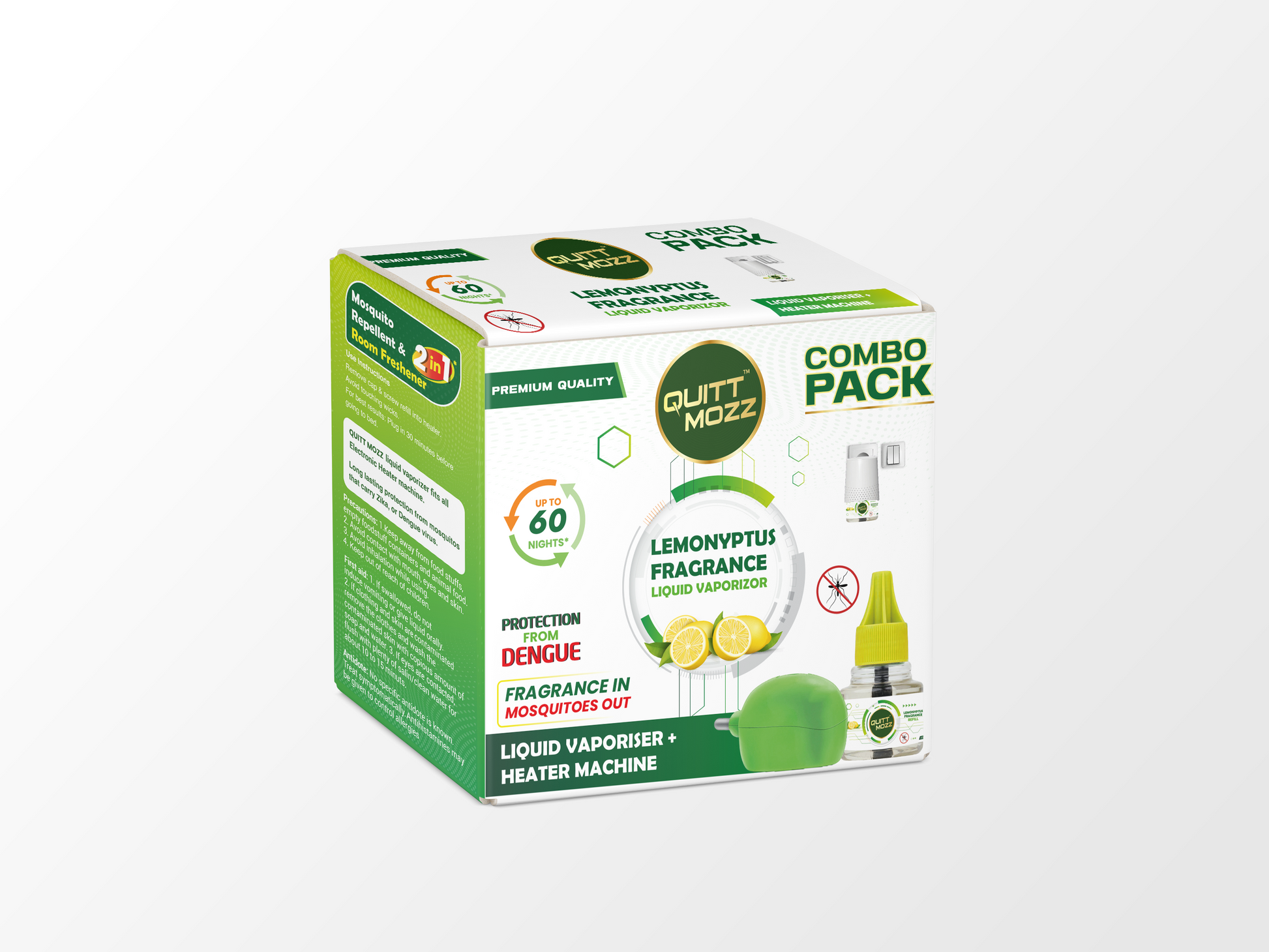 herbal liquid vaporizer for mosquito protection.