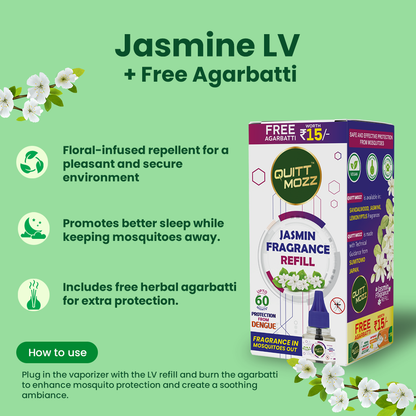 Jasmine LV + Free Agarbatti